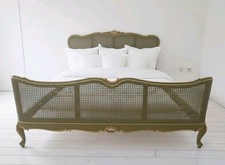 Antique French Cane Bed King