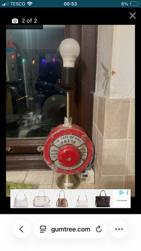 Bespoke cycled lamp - bespoke,