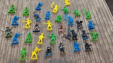 Plastic Toys Cowboys And