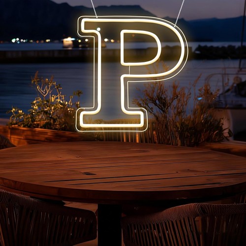 Light letter led - up, p