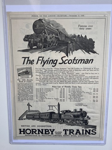 1926 hornby flying scotsman - flying,
