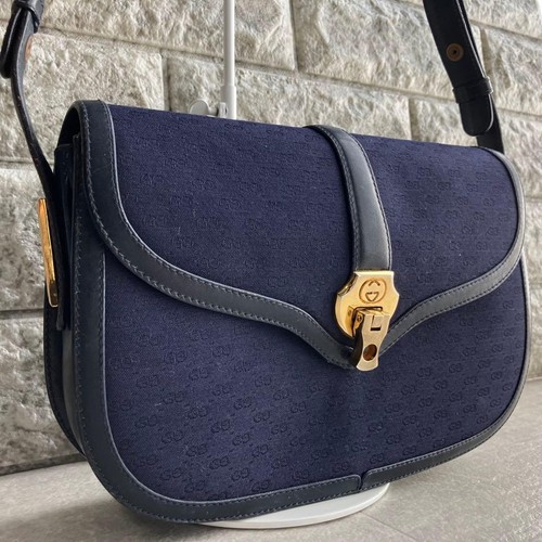 Gucci vintage canvas 2way - vintage,