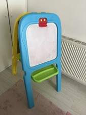 Kids Easel Whiteboard Drawing Board Chalkboard Chalk Art Playroom Fold-up Sketch