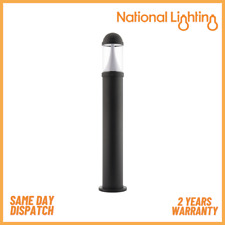 DAX LED Bollard Post Light IP65 Waterproof Black Aluminium Outdoor Garden Lights