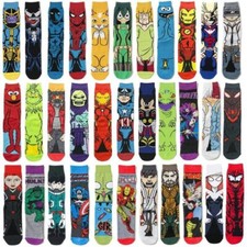 Mens TV Movie Christmas Funny Joke Xmas Cartoon Novelty Character Socks UK 6-11