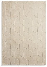Geo carved rug - geo,