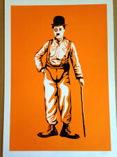 Rourke Van Dal 'Clockwork Charlie' like Banksy, Dolk, Stencil, Urban Art Street 