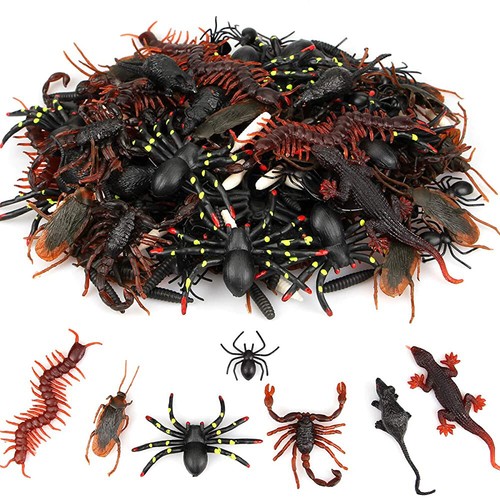 Fake bugs insects prank - fake,