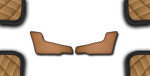 Brown set eco - eco, leather