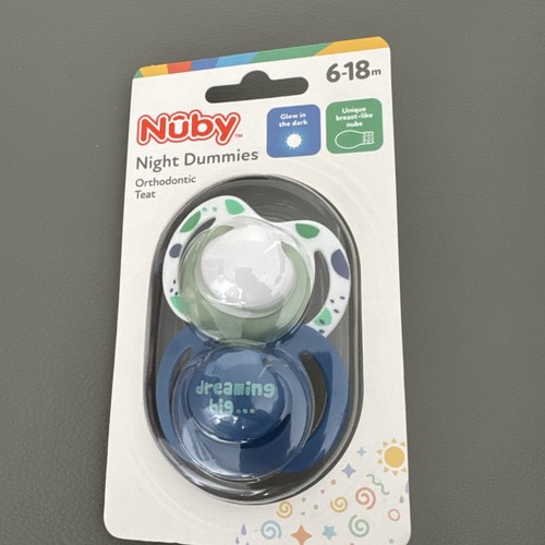Nuby night dummies orthodontic - nuby,