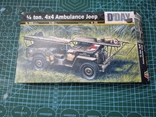 Italeri 1/4 Ton 4X4 Ambulance Jeep D Day C 326 model kit
