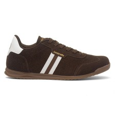 Lambretta Mens Trainers Brown