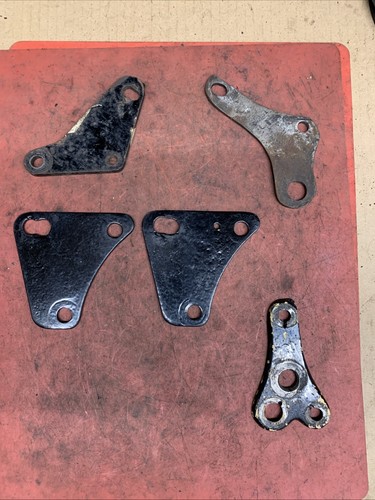 Vintage motorcycle brackets - vintage, motorcycle,
