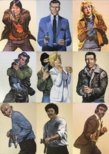 Vintage Police Law Enforcement Shooting Target Poster - 9 Posters