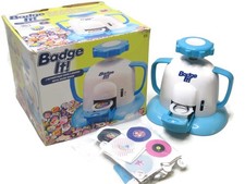 Bandai Badge It! Metal Badge Maker 2002 Boxed Spare Parts Pieces Used Toy Tested