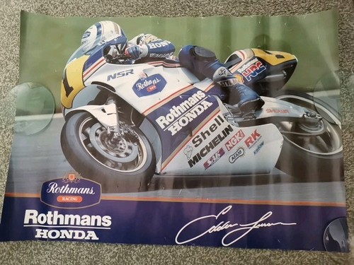 Eddie lawson rothmans poster - rothmans,