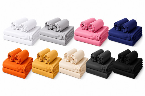 Piece complete bedding set - 4,