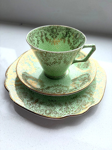 Vintage 1930s art deco tea - art,