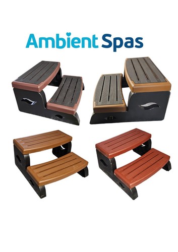 Durastep hot tub - tub, steps,