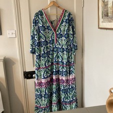 Monsoon Cotton Kaftan Dress