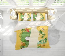 3D Seaside Holiday Quilt Cover