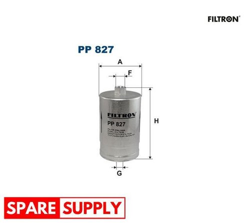 Fuel filter for - filter, c4
