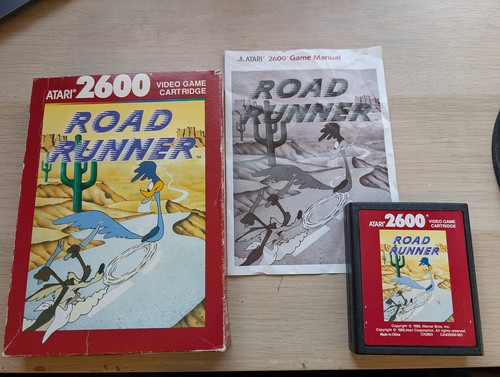 Road runner atari 2600 boxed - 2600,