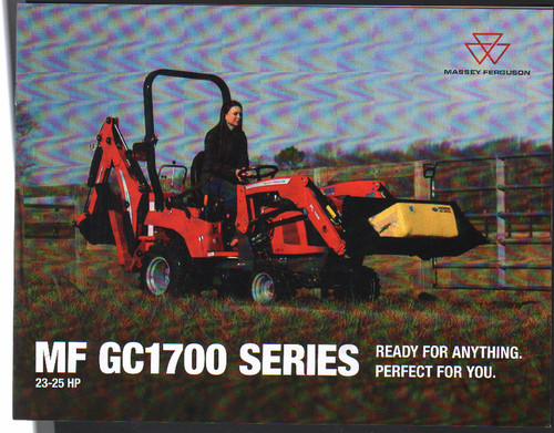 Massey ferguson gc1700 - ferguson, "mf