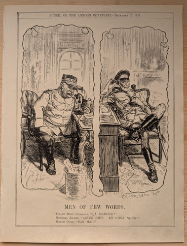 Vintage punch cartoon print - punch,