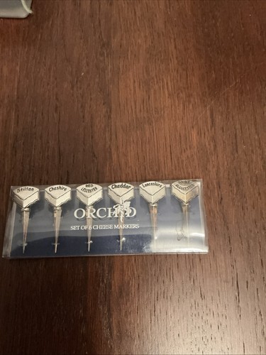Orchid cheese markers set - markers, of