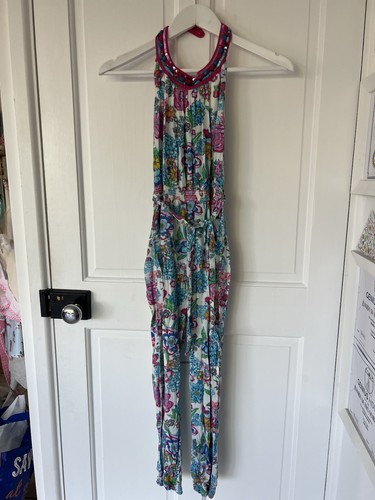 Monsoon girls jumpsuit halter