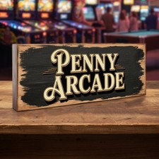 Penny arcade vintage style - arcade,