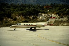 Slide HB-VGR Cessna 550