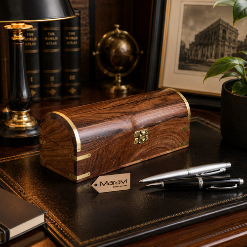 Dala chest style pen box - dala,