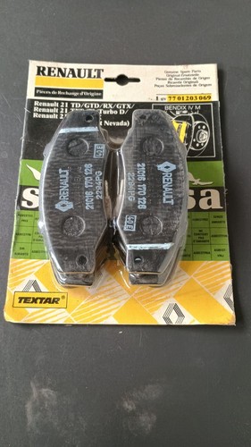 Original renault brake pads - brake,