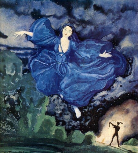 Konstantin somov blue - konstantin,
