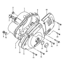 SUZUKI GS 125 SE 1982-2017 Engine stainless allen screw kit #1 GS125 GS125SE
