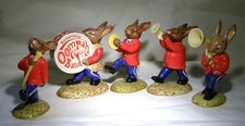 ROYAL DOULTON BUNNYKINS RED  OOMPAH BAND DB23 DB24 DB25 DB26 DB27 (BR3)