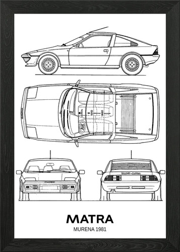 Bnw matra murena 1981 - matra,