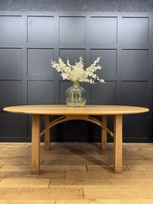 Solid Oak Oval Dining Kitchen