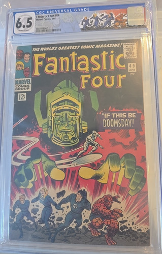 Fantastic four cgc - fantastic, 6.5