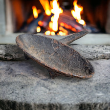 Late 17thC / Early 18thC English Antique Wrought Iron Rushlight Grisset Pan