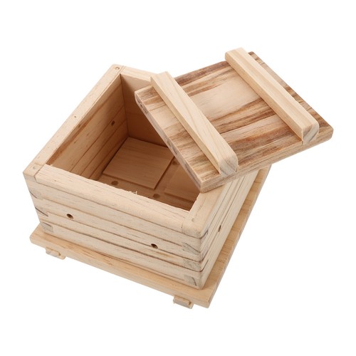 Wooden tofu press - tofu, mould