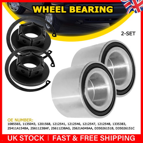 2pcs rear wheel - rear, bearing
