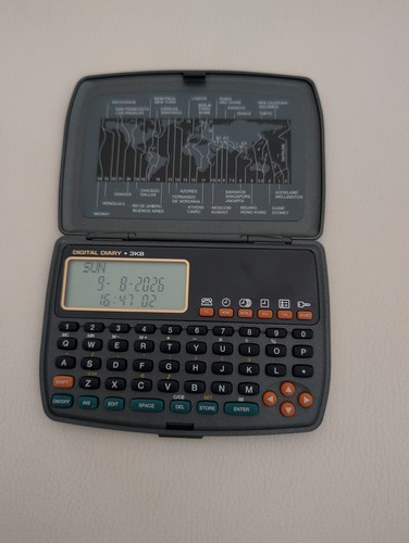 Vintage 1990s digital diary - vintage,