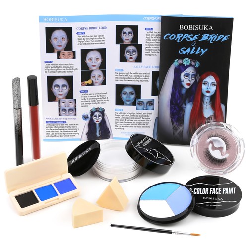 Halloween sally makeup - halloween,