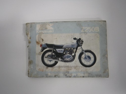 Kawasaki z250b owner manual - owner's,