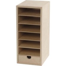 Craft Storage A6 Wooden MDF 6
