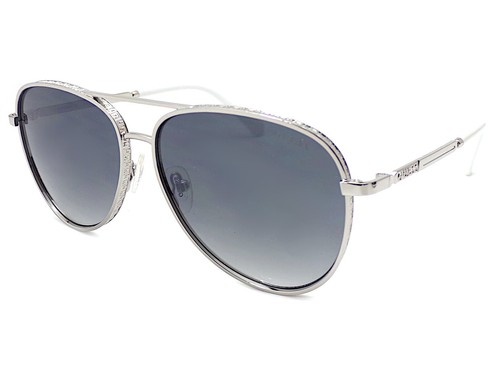 Guess sunglasses silver chrome - guess,