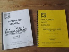 Norton 850 Commando MK3  Parts  Catalog and Workshop Manual Mk111